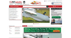 Desktop Screenshot of finwinghobby.com